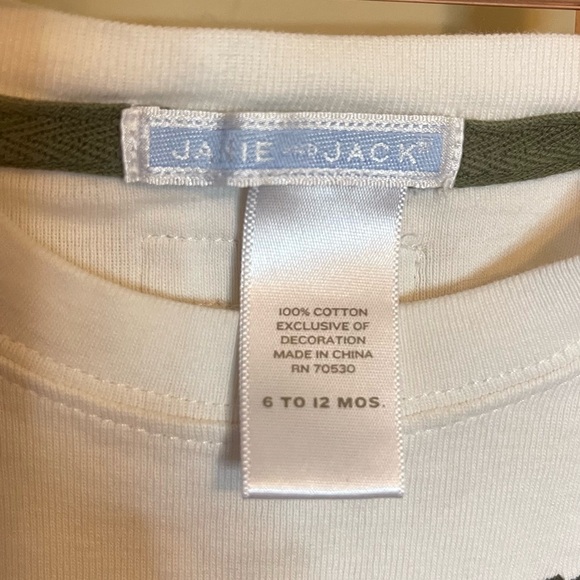 Janie and Jack alligator onesie - Picture 4 of 4